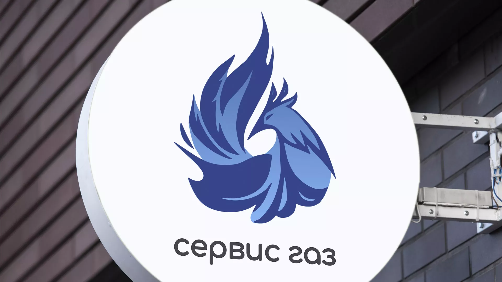 Создание логотипа «Сервис газ» в Пушкино