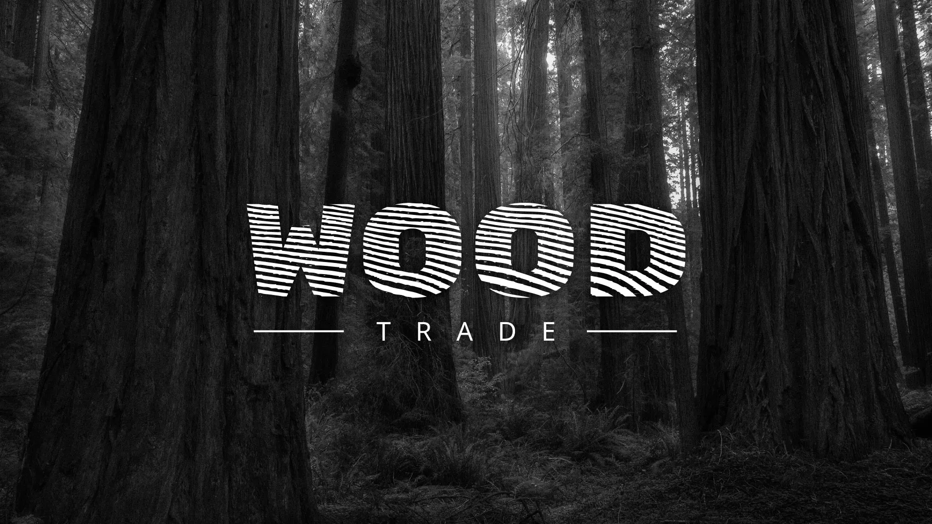 Разработка логотипа для компании «Wood Trade» в Пушкино