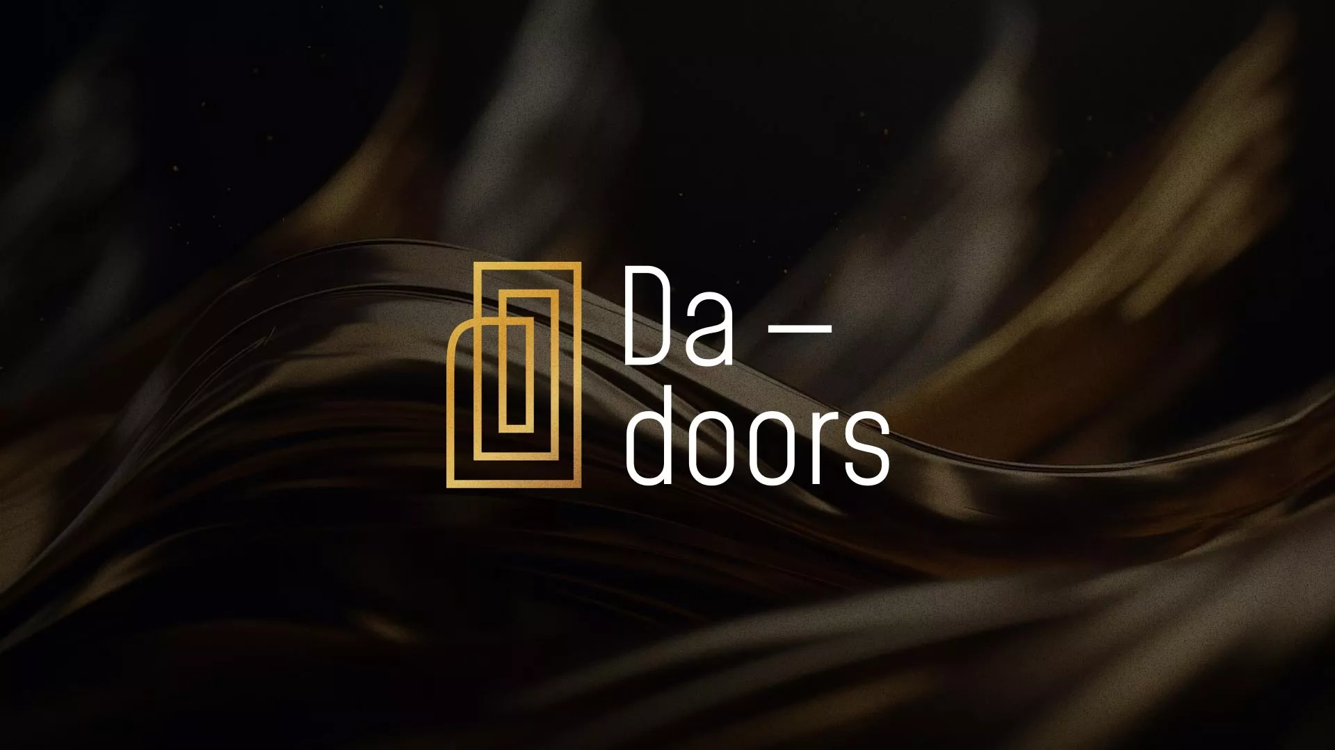 Разработка логотипа для компании «DA-DOORS» в Пушкино